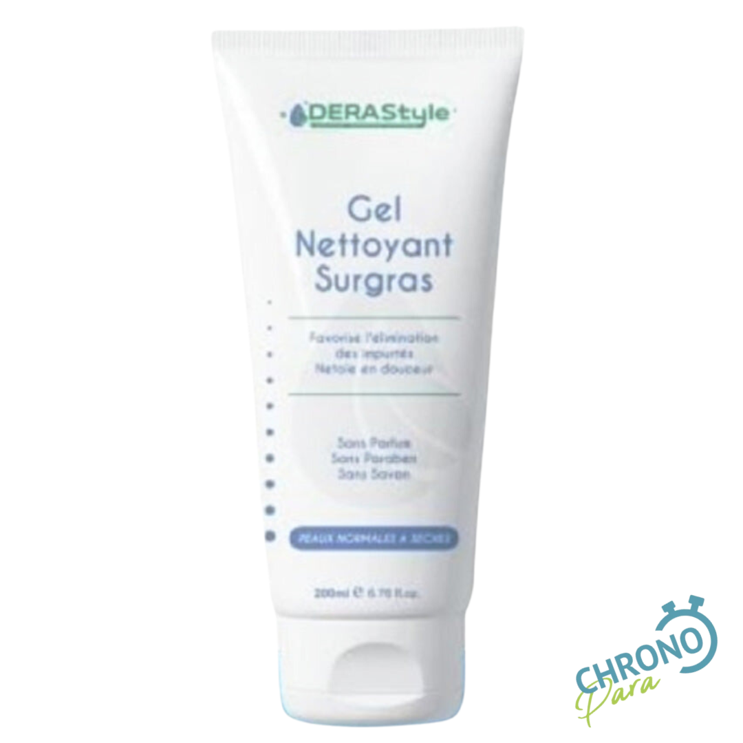 Derastyle Gel Nettoyant Surgras 200ml